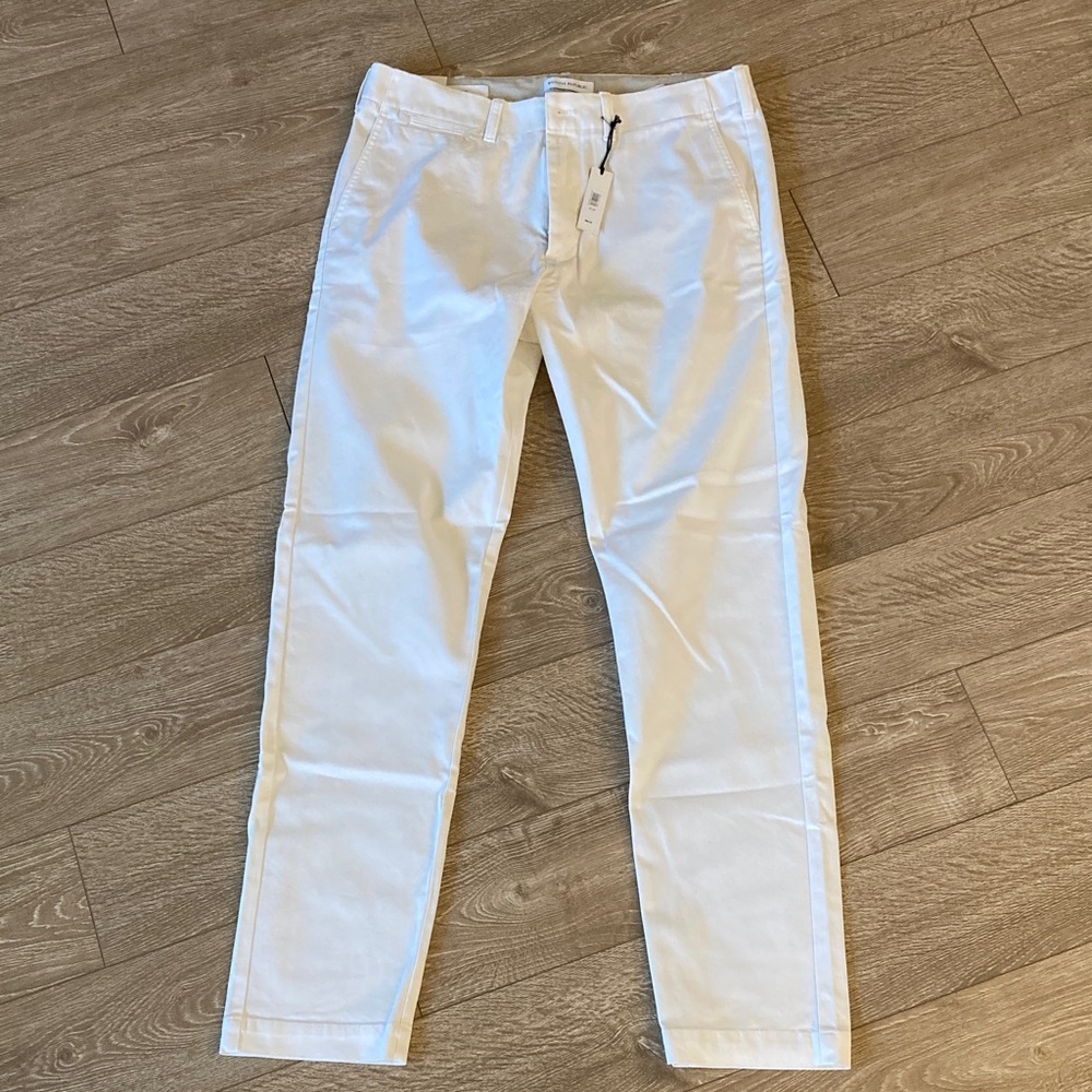 Banana Republic Cream Chinos